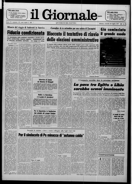 Il giornale nuovo : quotidiano del mattino